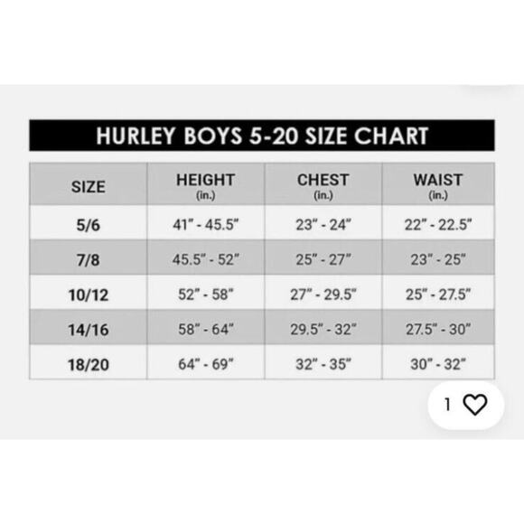 Hurley Soft & Breathable Crew Neck 2 Pack Boys Graphic Tee & Slub Long Sleeve - Picture 5 of 7